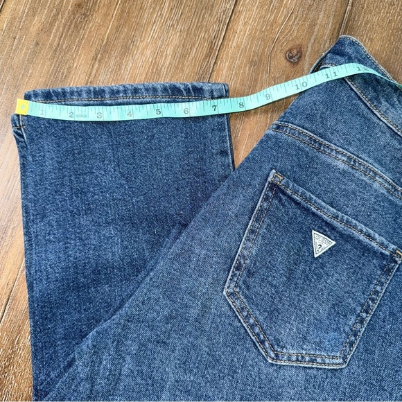 Guess Jeans Ultra High Rise Straight Leg Ankle Jeans 24 - Picture 3 of 10